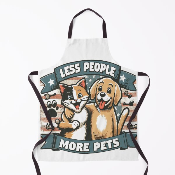 Item preview, Less People More Pets designed and sold by PoliTeeIncorrec.