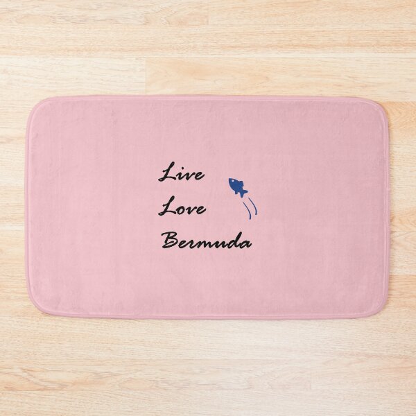 Item preview, Live Love Bermuda Script Jumping Fish Light-Color designed and sold by TinyStarAmerica.