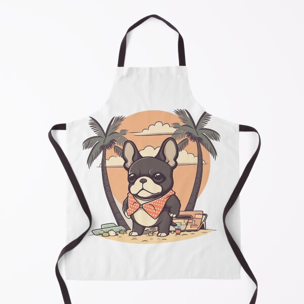 Item preview, French bulldog on vacation designed and sold by AdaMazingDesign.
