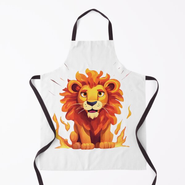 Item preview, sweet burning anime lions designed and sold by Lunaawga.