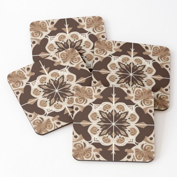 Item preview, Coffee Brown Pattern  designed and sold by Gabriela McDaniel.