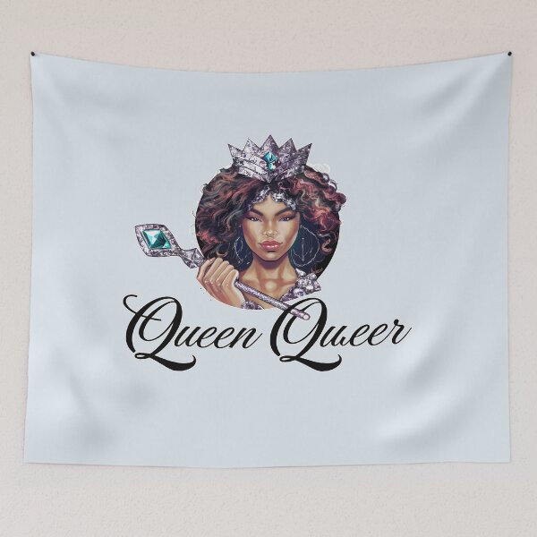 Item preview, Queen Queer: Embrace Your Majesty and Sexuality designed and sold by MillennialVibe.