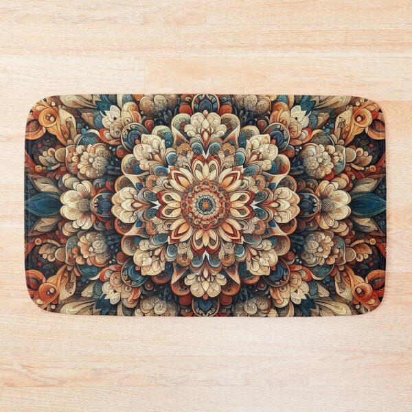 Item preview, Floral mandala pattern  designed and sold by Coollzone.