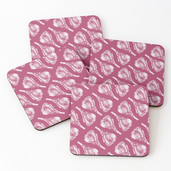 Item preview, Kirribilli Rouge: Vibrant Raspberry Red Protea Buds Pattern designed and sold by Jay Dee Dearness.