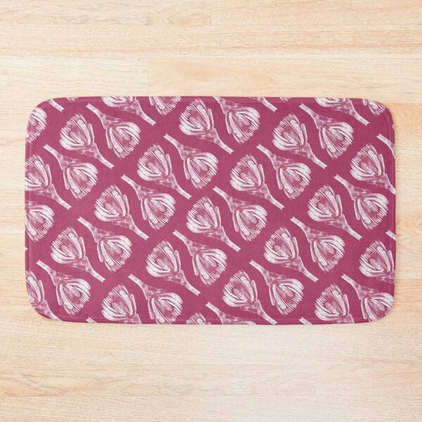 Item preview, Kirribilli Rouge: Vibrant Raspberry Red Protea Buds Pattern designed and sold by Jay Dee Dearness.