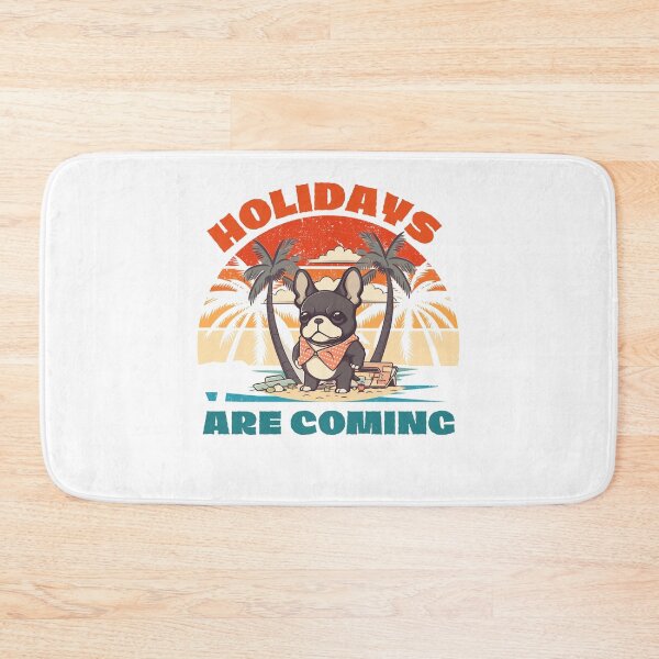 Item preview, French bulldog on vacation designed and sold by AdaMazingDesign.