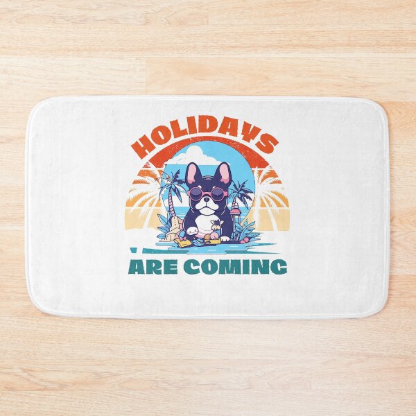 Item preview, French bulldog on vacation designed and sold by AdaMazingDesign.