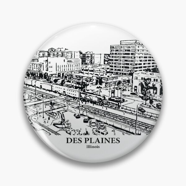 Item preview, Des Plaines - Illinois designed and sold by Lakeric Cityscapes.