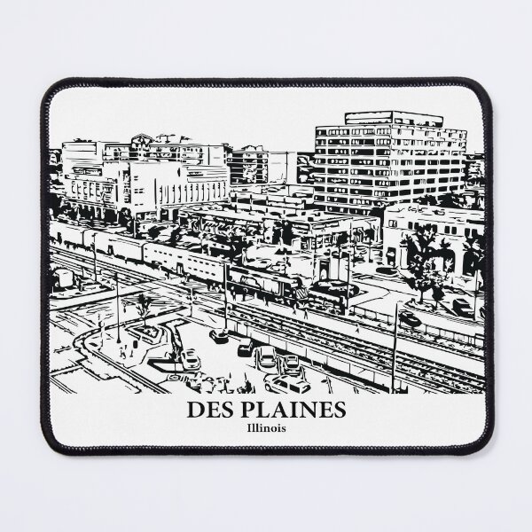 Item preview, Des Plaines - Illinois designed and sold by Lakeric Cityscapes.