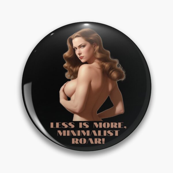 Item preview, Less is more, Minimalist roar! designed and sold by DShirtRepublic.