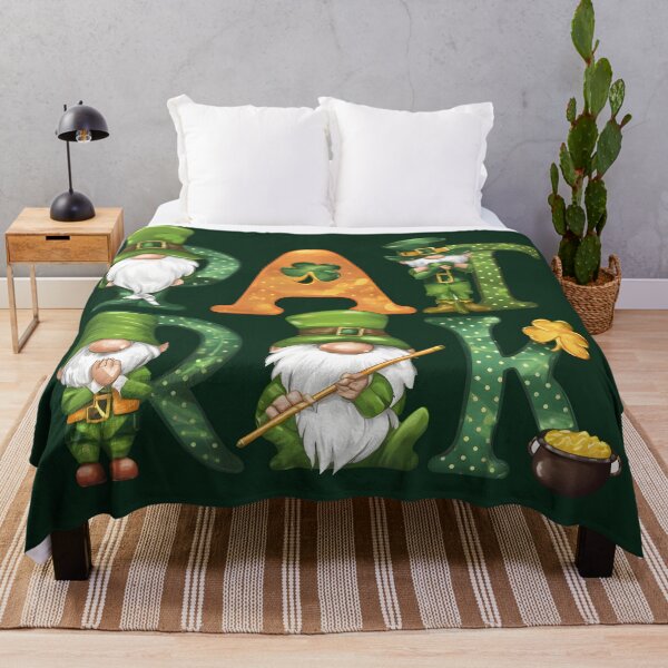 Item preview,  gnomes for Saint Patrick's Day, clevers, lucky leprechaun, leprechaun,  gnomes designed and sold by PRYMULLART.