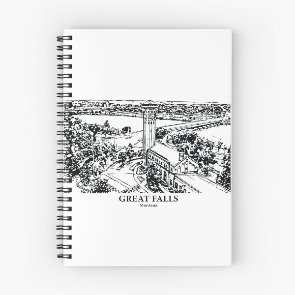 Item preview, Great Falls - Montana designed and sold by Lakeric.