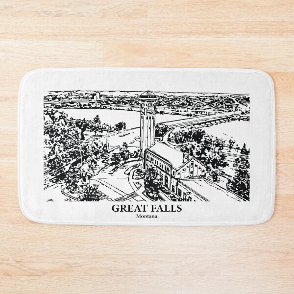 Item preview, Great Falls - Montana designed and sold by Lakeric Cityscapes.