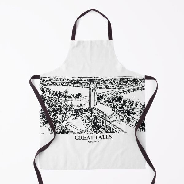 Item preview, Great Falls - Montana designed and sold by Lakeric Cityscapes.