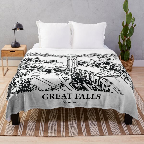 Item preview, Great Falls - Montana designed and sold by Lakeric Cityscapes.