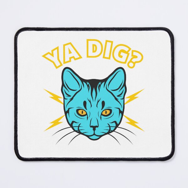 Item preview, Cat T Shirt Retro Slang Ya Dig designed and sold by IsntThatNiche.