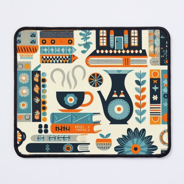Aperçu de l'œuvre Scandinavian style folk art design  créée et vendue par ScandiStuff.