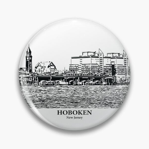 Item preview, Hoboken - New Jersey designed and sold by Lakeric Cityscapes.