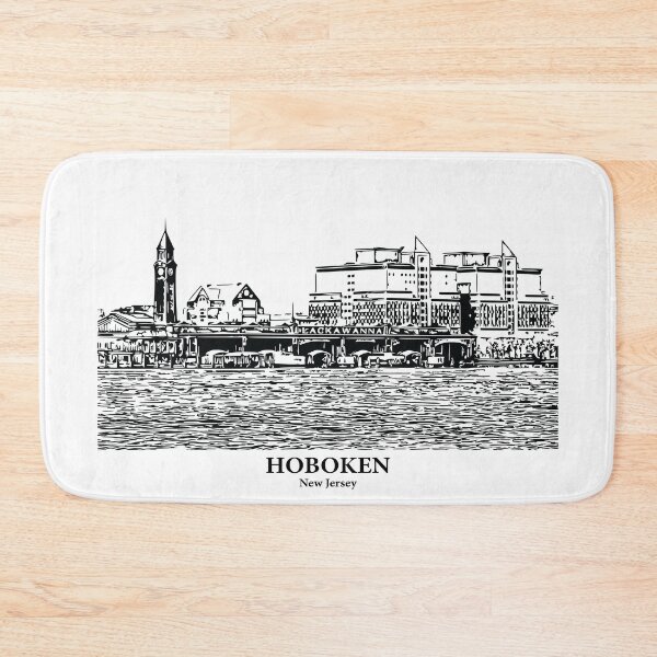 Item preview, Hoboken - New Jersey designed and sold by Lakeric Cityscapes.