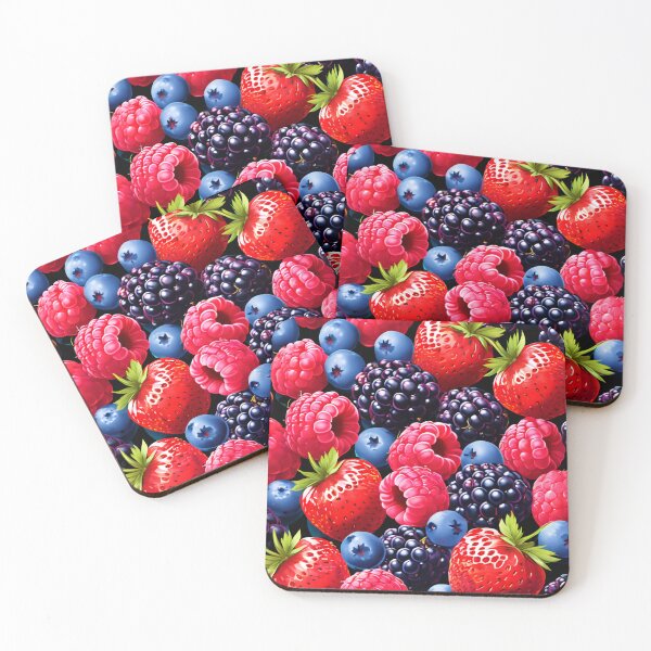 Item preview, mixed berry pattern designed and sold by aipaint.