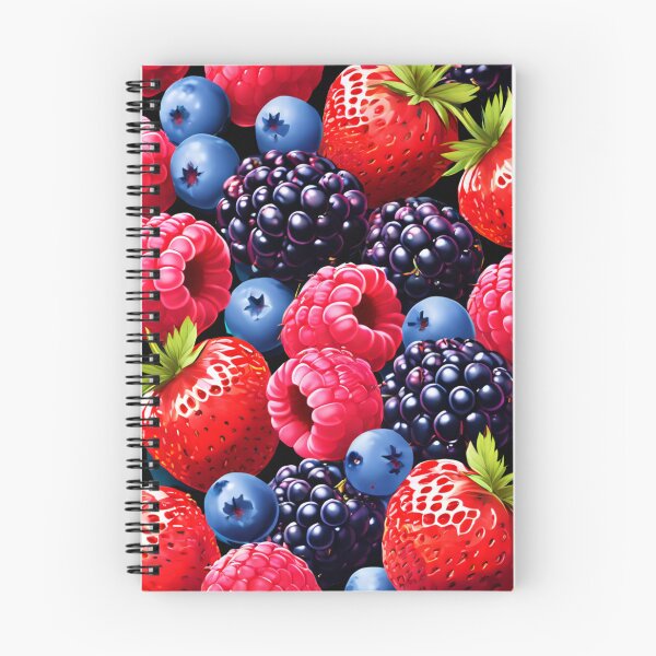 Item preview, mixed berry pattern designed and sold by aipaint.