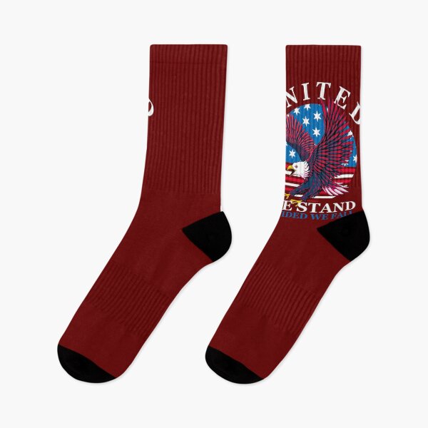 Item preview, United We Stand Divided We Fall | American Patriotic Quote designed and sold by TMBTM.