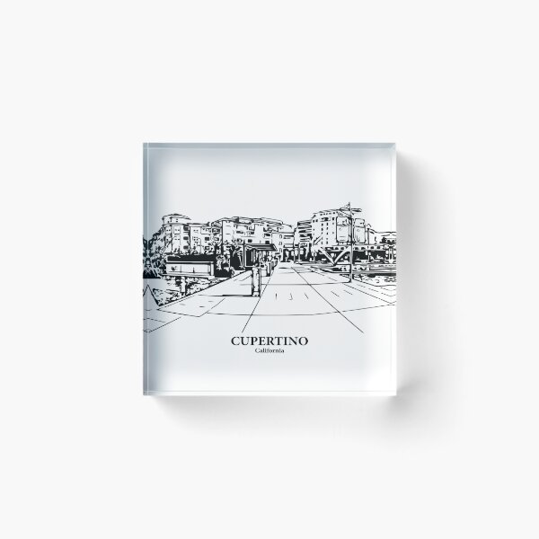 Item preview, Cupertino - California designed and sold by Lakeric Cityscapes.