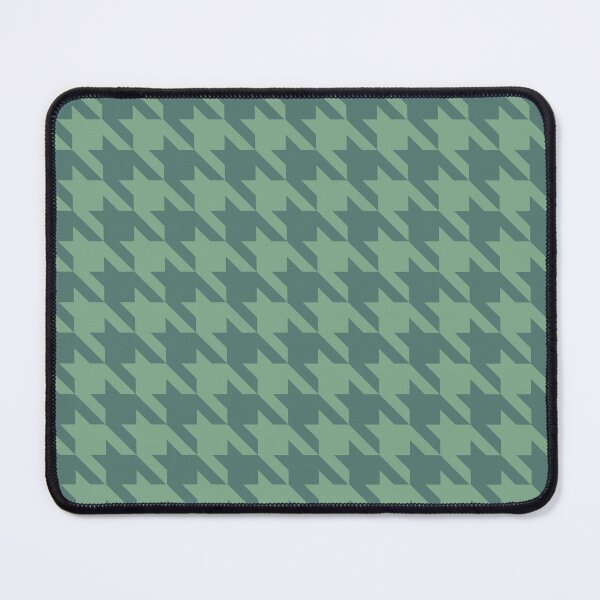 Item preview, Green houndstooth pattern designed and sold by LinDraws.