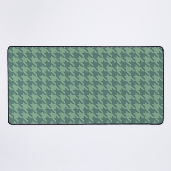 Item preview, Green houndstooth pattern designed and sold by LinDraws.
