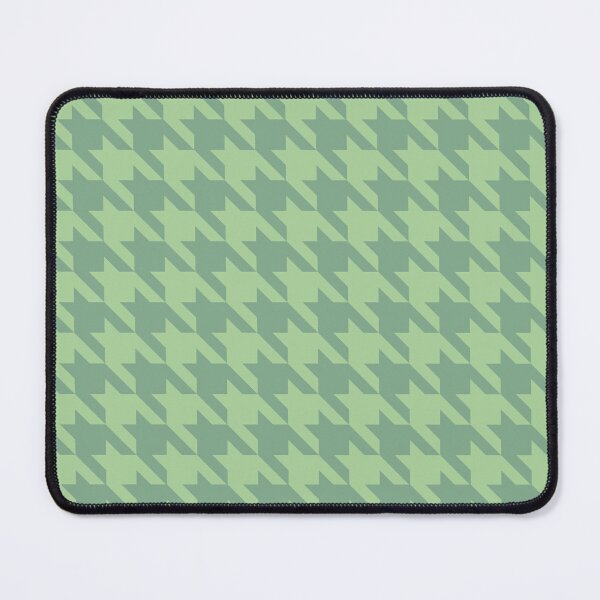 Item preview, Light Green houndstooth pattern designed and sold by LinDraws.