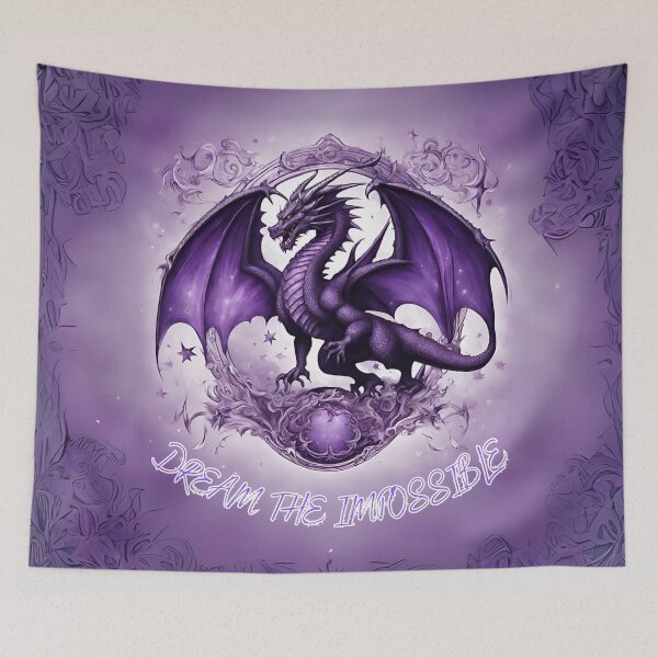 Item preview, Dream The Impossible - Dragon designed and sold by letsgetinspired.