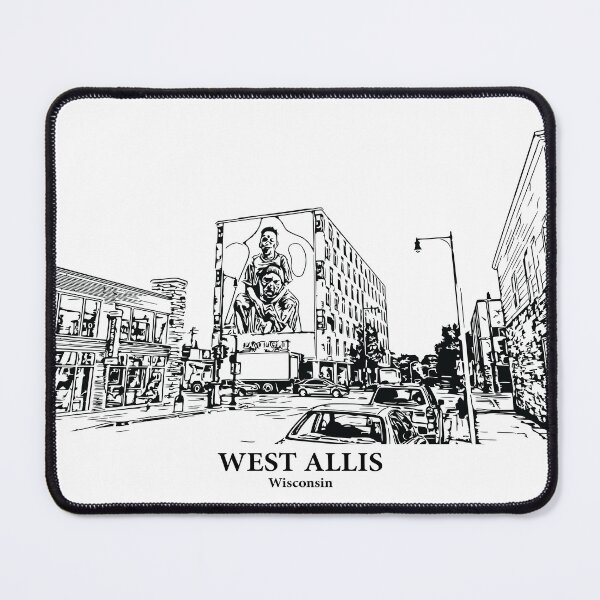 Item preview, West Allis - Wisconsin designed and sold by Lakeric Cityscapes.