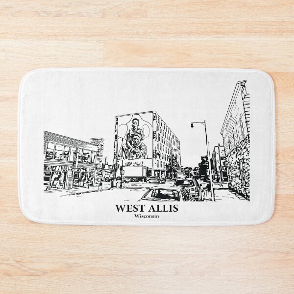 Item preview, West Allis - Wisconsin designed and sold by Lakeric Cityscapes.