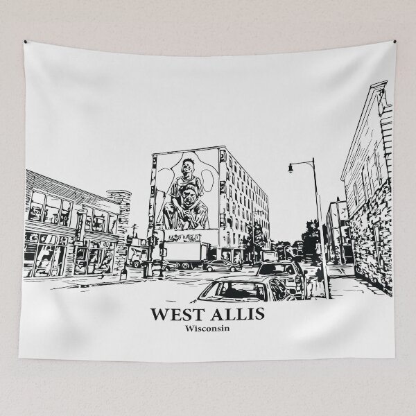 Item preview, West Allis - Wisconsin designed and sold by Lakeric Cityscapes.