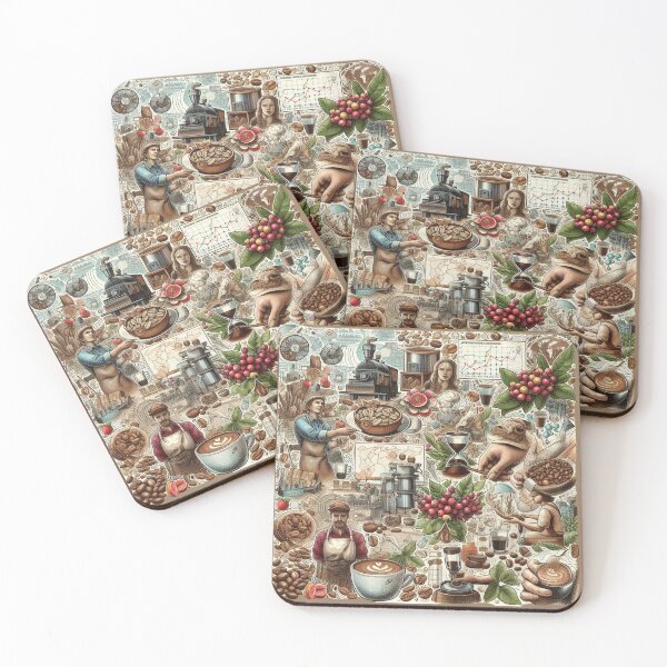 Item preview, COFFEE STORY designed and sold by KoalaArtStudio.