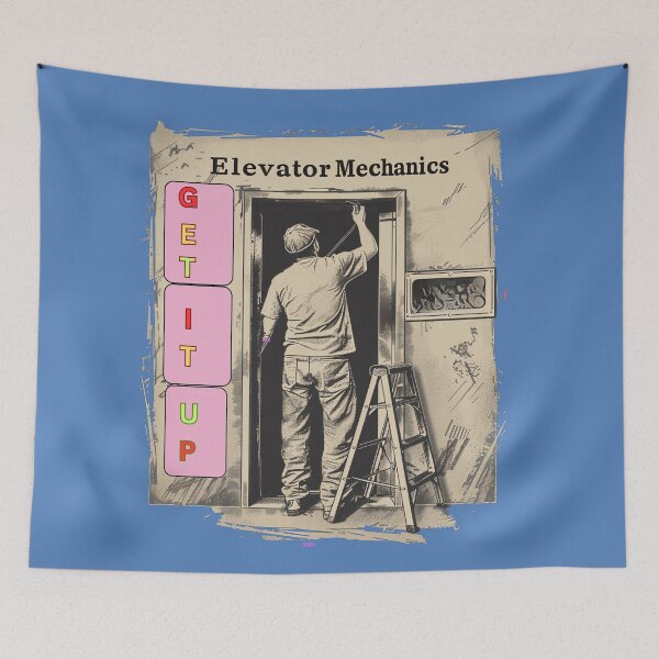 Item preview, Elevator Mechanics Get UP designed and sold by Pixel-Lair.