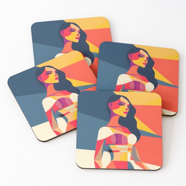 Item preview, Abstract Lady Modern Art Design designed and sold by CoolMantras.
