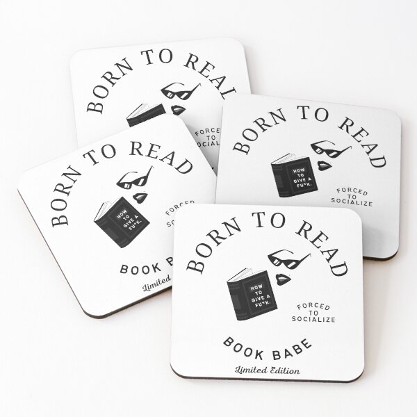 Item preview, Born To Read ... Fun Book Phrases designed and sold by AJdodd.