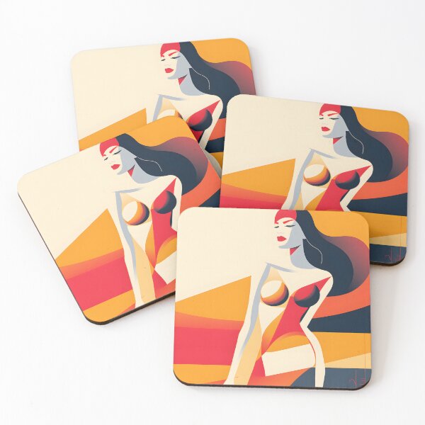 Item preview, Abstract Lady Modern Art Design designed and sold by CoolMantras.
