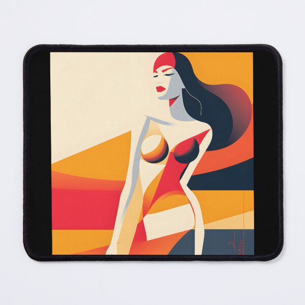 Item preview, Abstract Lady Modern Art Design designed and sold by CoolMantras.
