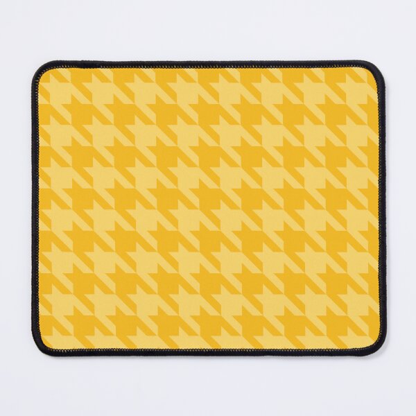 Item preview, Yellow houndstooth pattern designed and sold by LinDraws.
