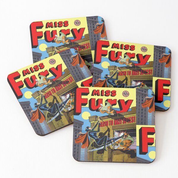 Item preview, Miss Fury - Death to Nazi Spies designed and sold by DToneDef.