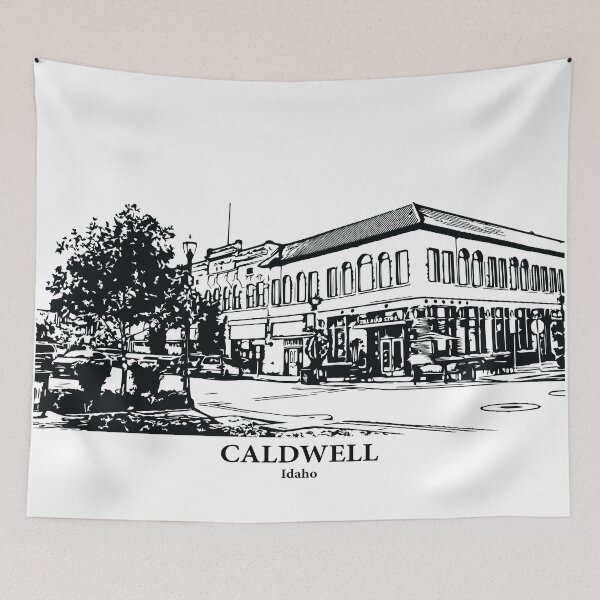Item preview, Caldwell - Idaho designed and sold by Lakeric Cityscapes.