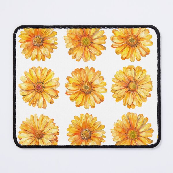 Item preview, Calendula flower sheet designed and sold by CraftPower.