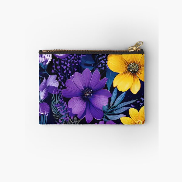 Item preview, RogerPattern - "Dynamic Floral Contrast: Elegance in Bloom" designed and sold by RogerPattern.