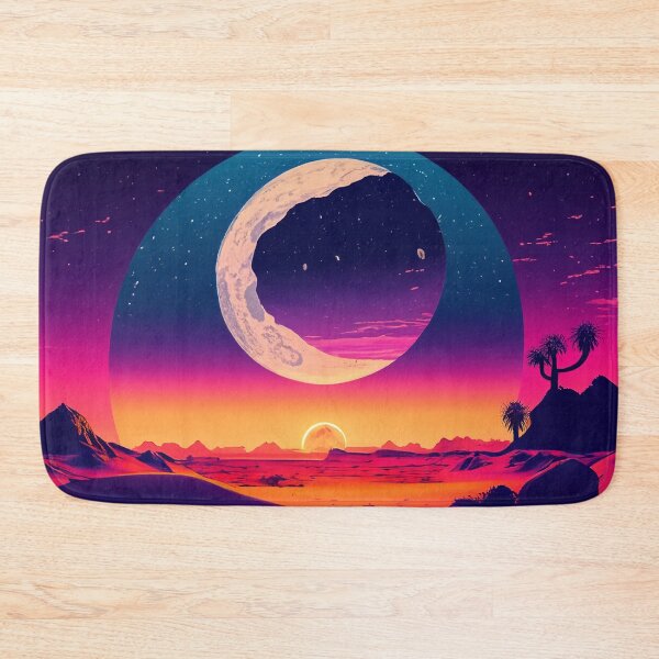 Item preview, Neon Desert Moonrise designed and sold by LionBrew.