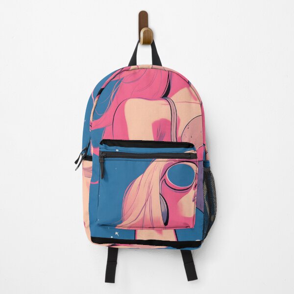 Artikelvorschau, Abstract Pink Girl In Headphones entworfen und verkauft von CoolMantras.