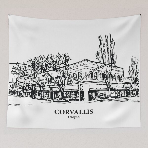 Item preview, Corvallis - Oregon designed and sold by Lakeric Cityscapes.
