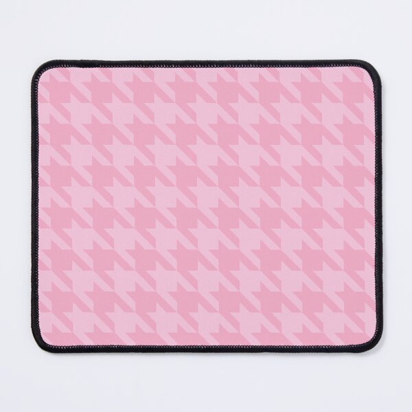 Item preview, Pink houndstooth pattern designed and sold by LinDraws.