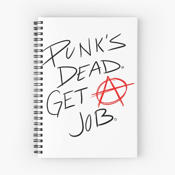Item preview, Punk's Dead. Get A Job. designed and sold by SquigglesSharon.